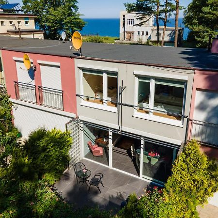 Apartament Blekitny Horyzont - Gwiazda Polnocy Daire Jastrzębia Góra Dış mekan fotoğraf