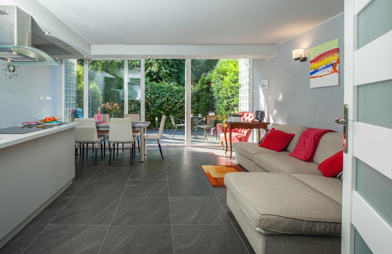 Apartament Blekitny Horyzont - Gwiazda Polnocy Daire Jastrzębia Góra Dış mekan fotoğraf