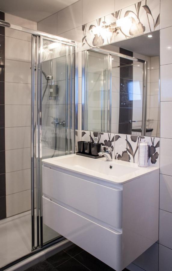 Apartament Blekitny Horyzont - Gwiazda Polnocy Daire Jastrzębia Góra Dış mekan fotoğraf