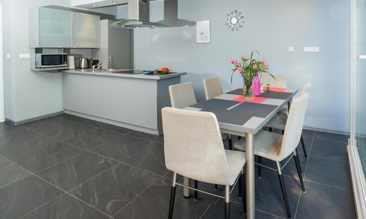 Apartament Blekitny Horyzont - Gwiazda Polnocy Daire Jastrzębia Góra Dış mekan fotoğraf