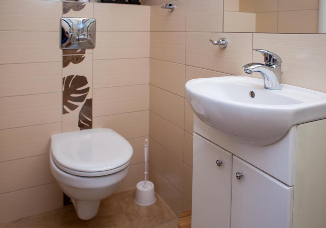 Apartament Blekitny Horyzont - Gwiazda Polnocy Daire Jastrzębia Góra Dış mekan fotoğraf